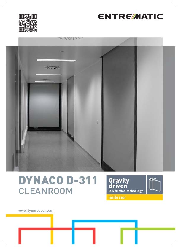 Dynaco D-311 Cleanroom Inside Door | Low Friction | Stab-a-Load