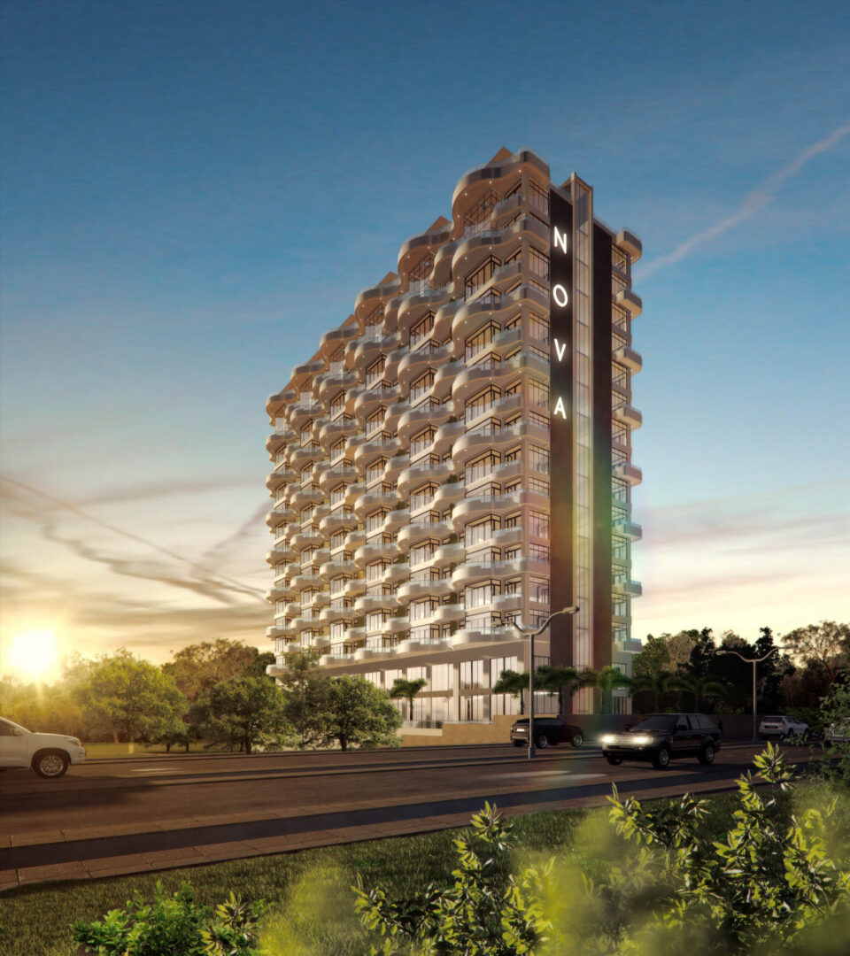Nairobi’s new landmark apartment block (Nova Apartments)