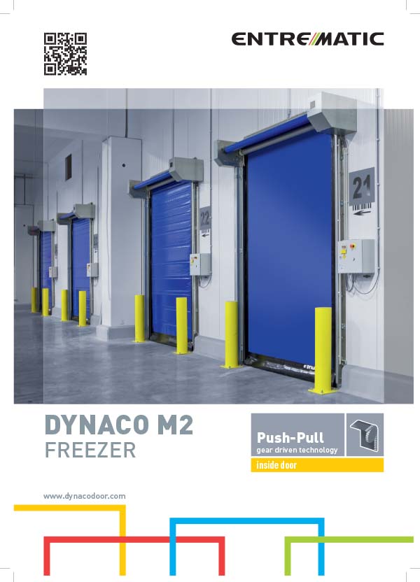 Dynaco M2 Freezer High-Speed Industrial Door | Entrematic