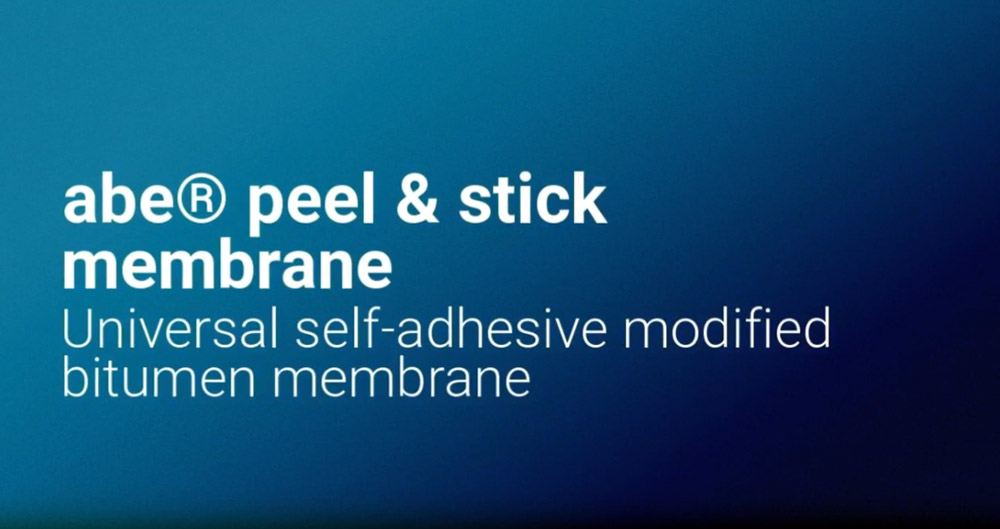a.b.e peel and stick membrane