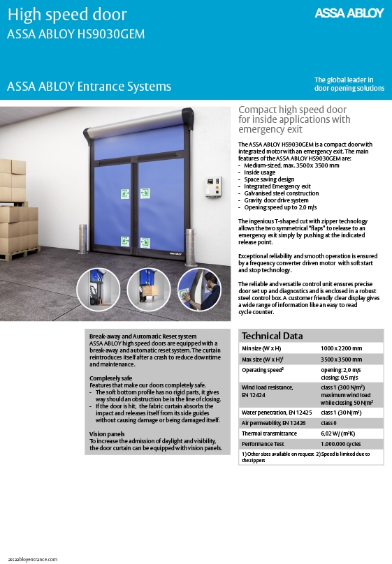 Maxiflex | Brochures | ASSA ABLOY HS9030GEM