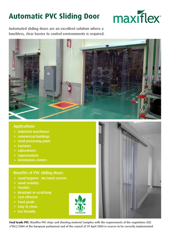 Automatic PVC Sliding Door