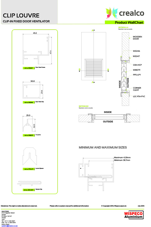 Clip Louvre Wall Chart