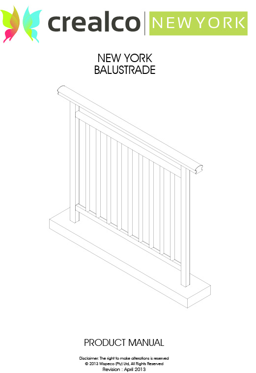 New York Balustrade Manual