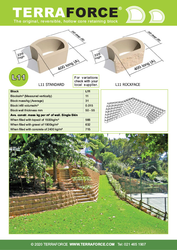 L11 Retaining Block
