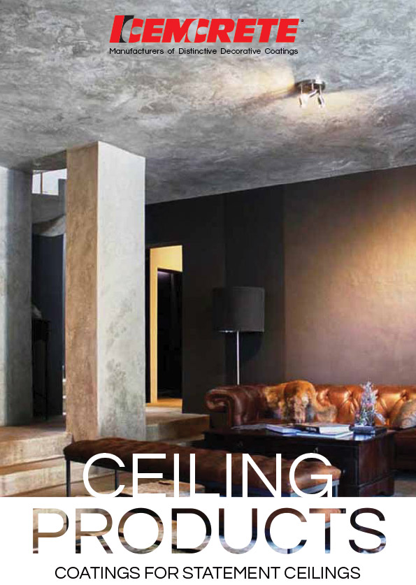 Ceiling product overview | Cemcrete