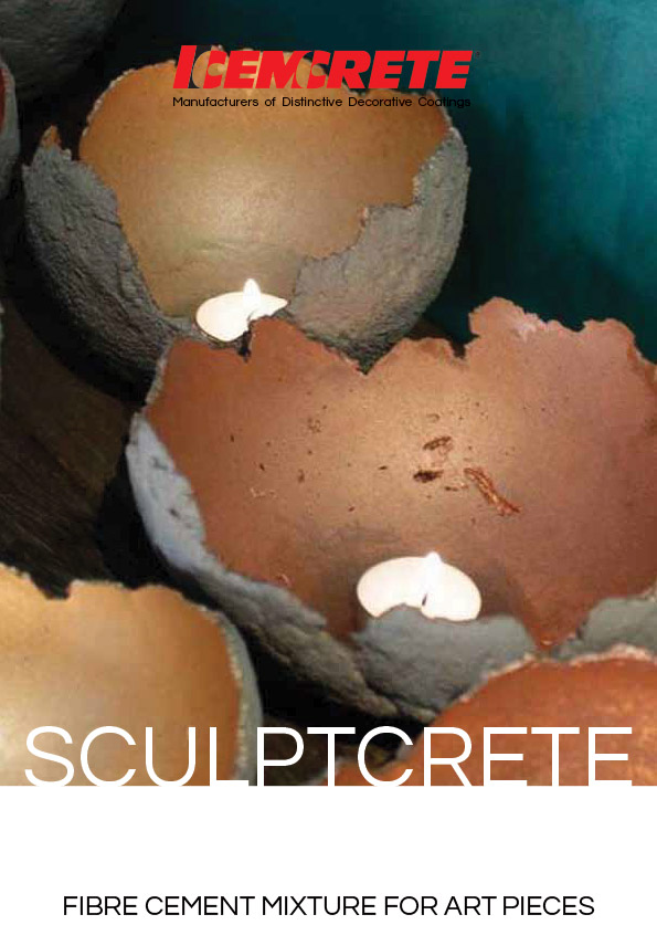 Sculptcrete – Fibre cement mixture for art pieces