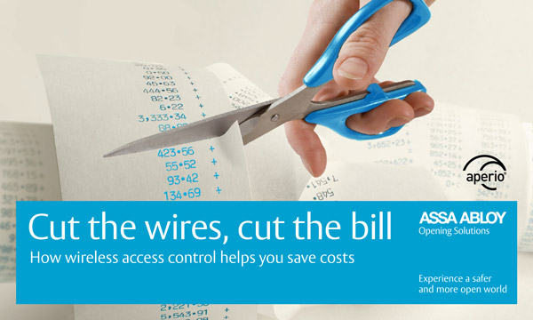 Saving money with wireless access control