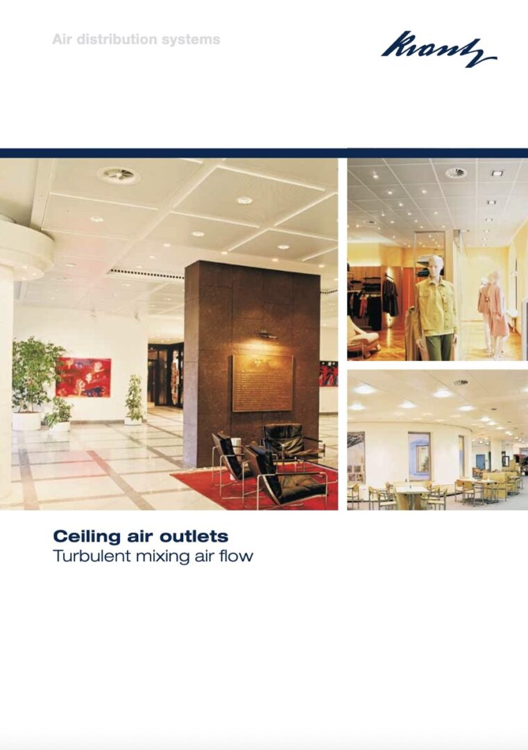 Ceiling air outlets | Krantz