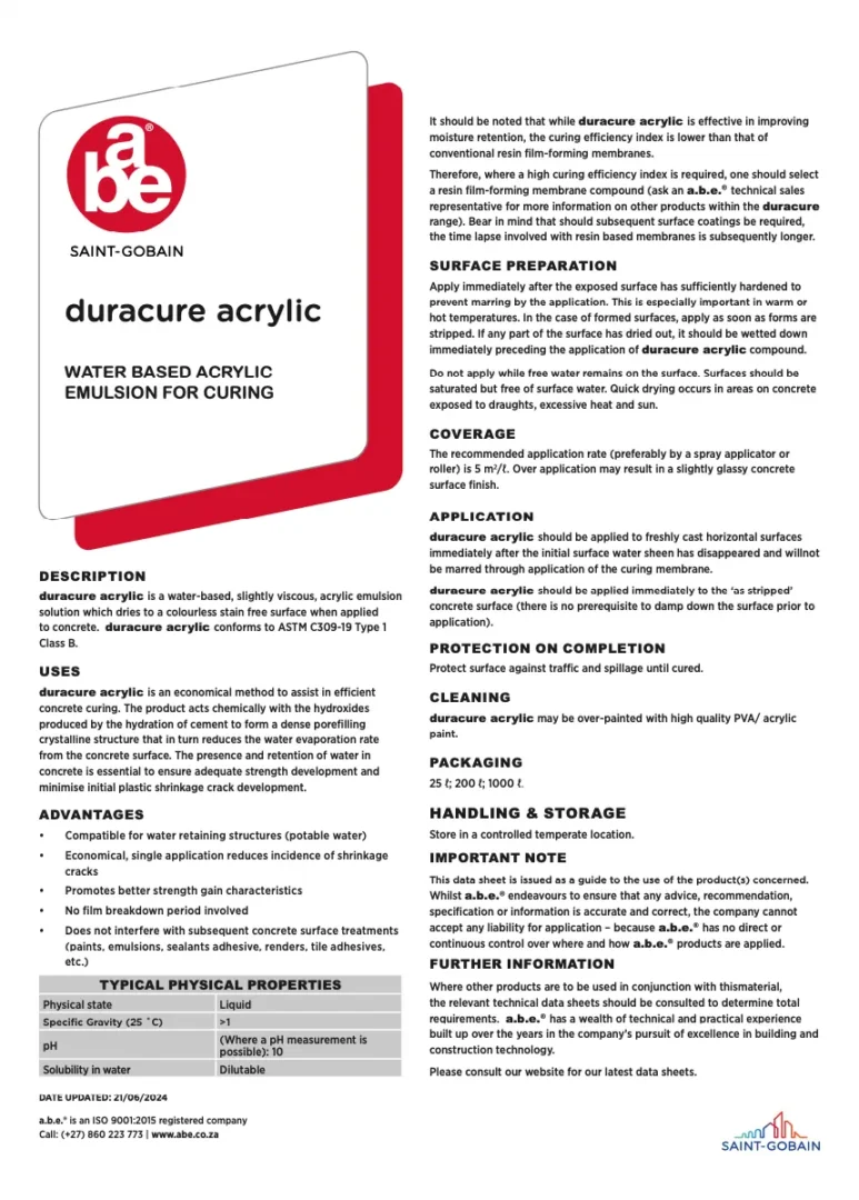 duracure acrylic