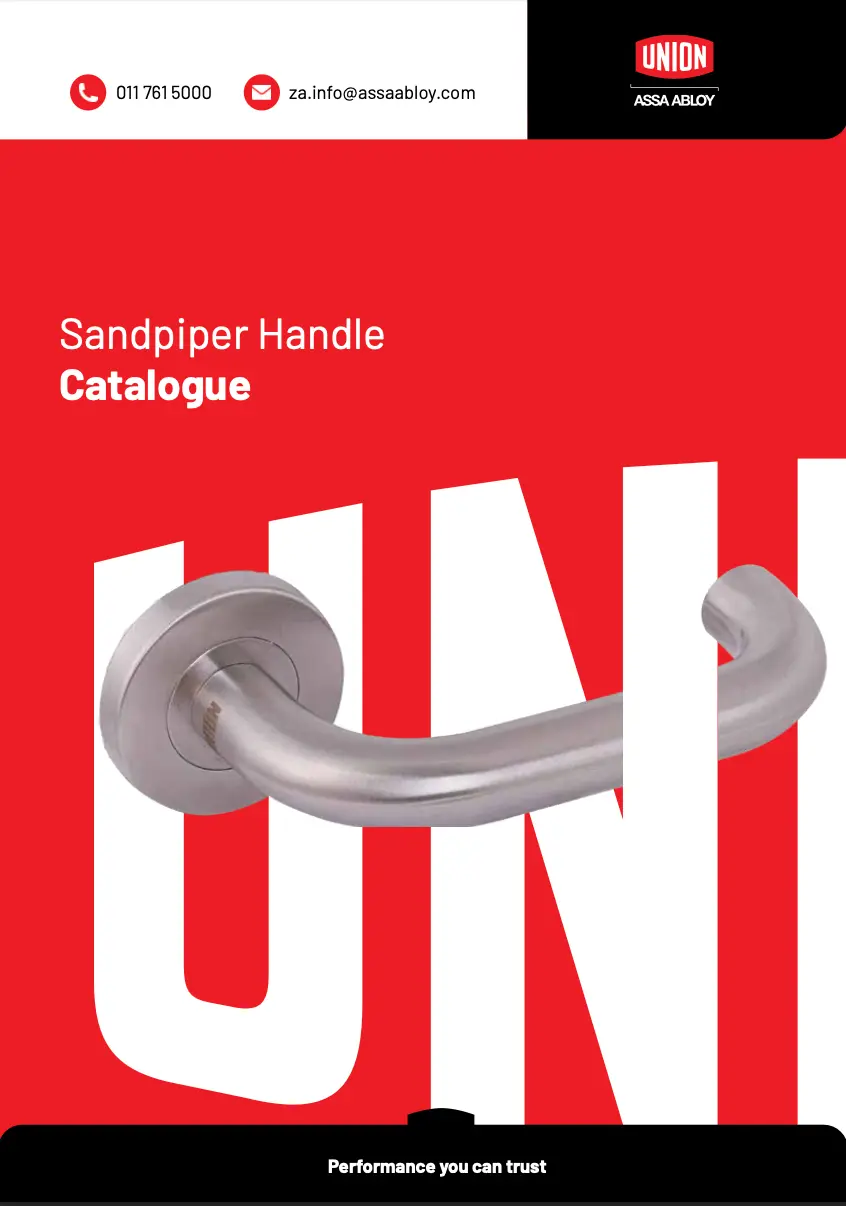 Sandpiper Handle catalogue