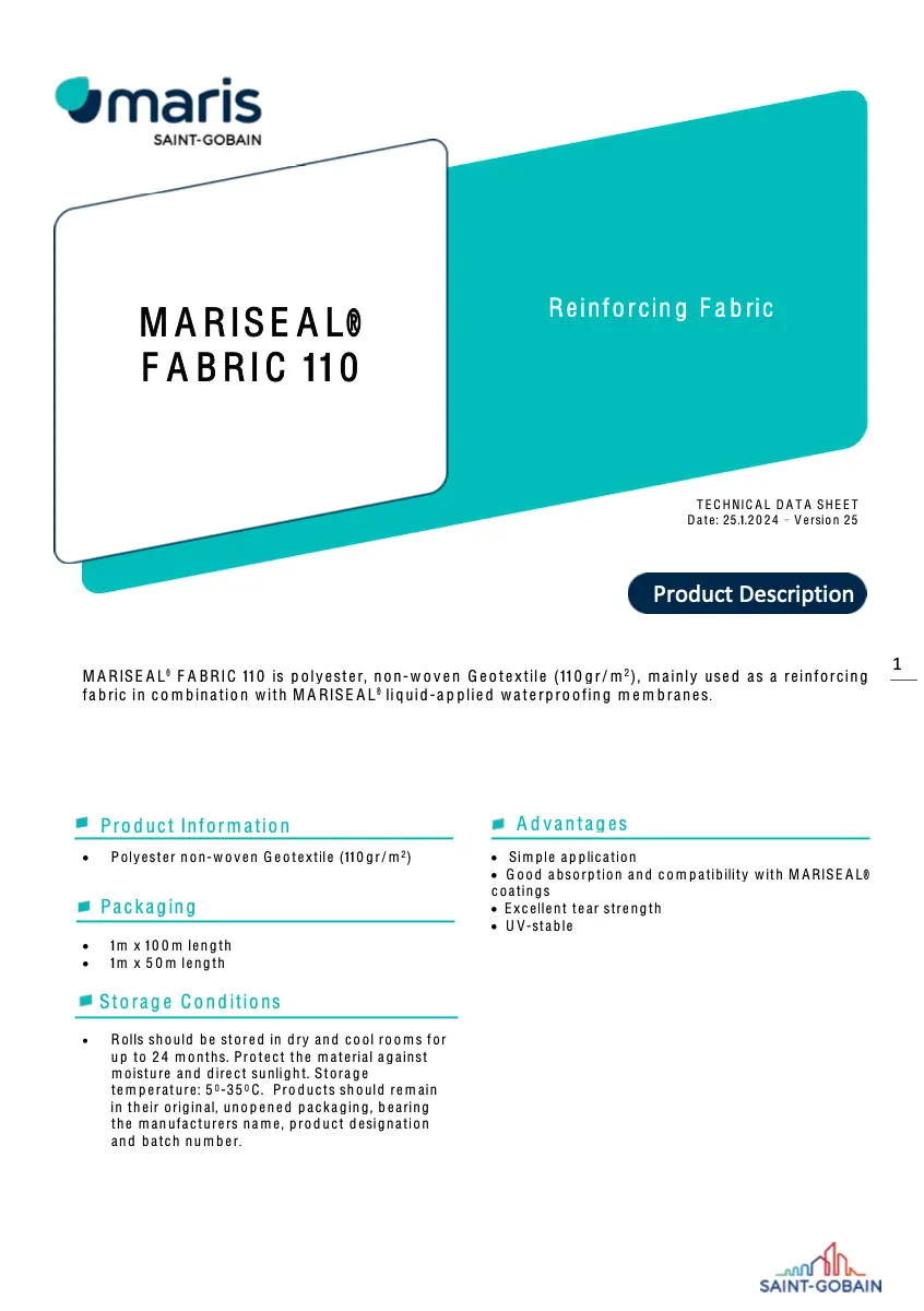 MARISEAL FABRIC 110