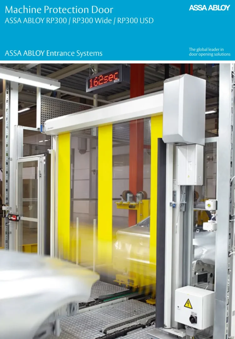 ASSA ABLOY RP300 Machine Protection Doors: High-Speed & Reliable Industrial Door Solutions