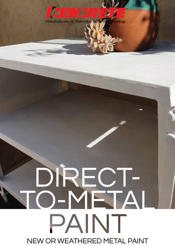Direct-To-Metal Paint | Cemcrete | New or weathered metal paint