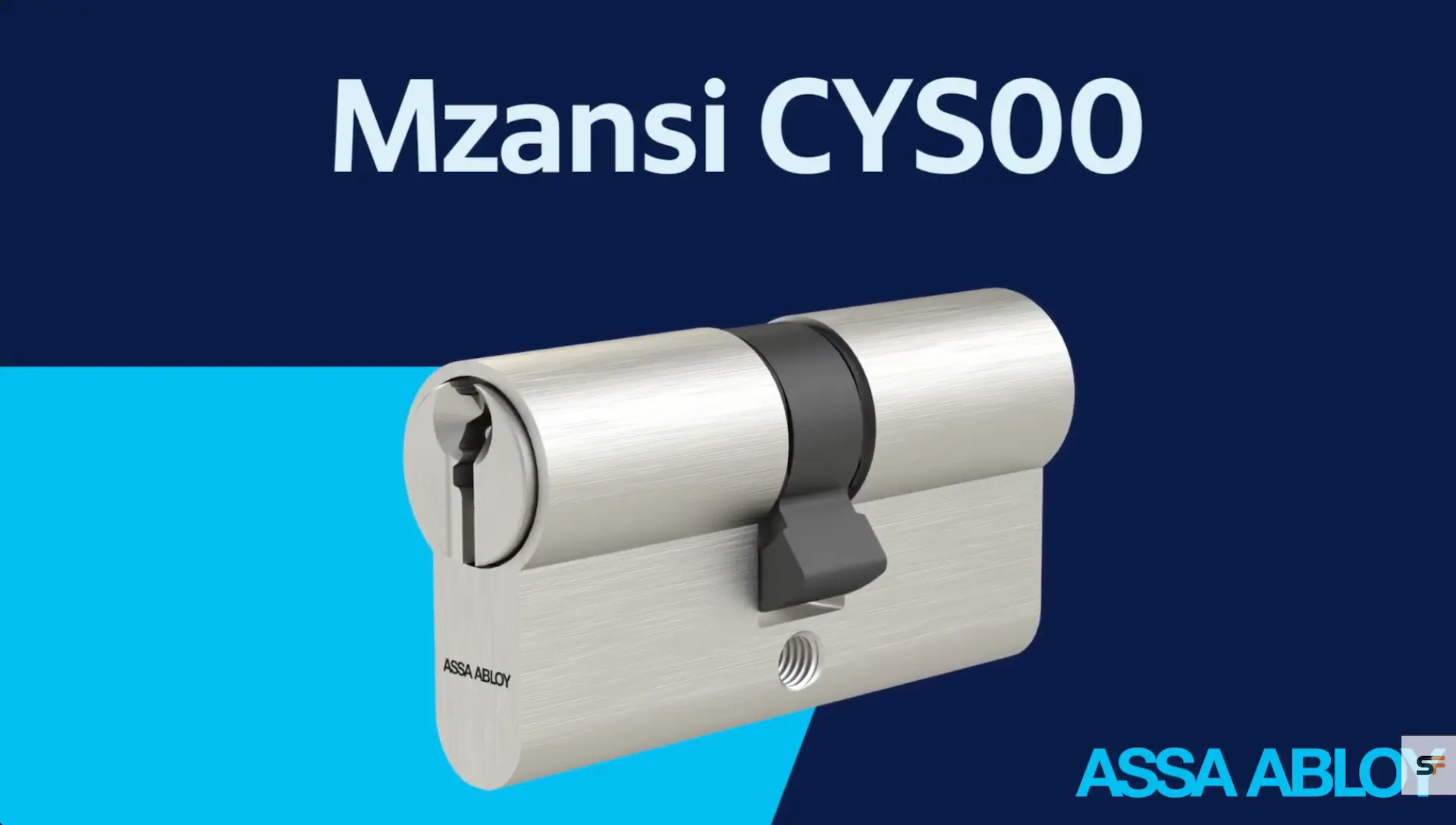 Mzansi CYS00 sawn key system from ASSA ABLOY