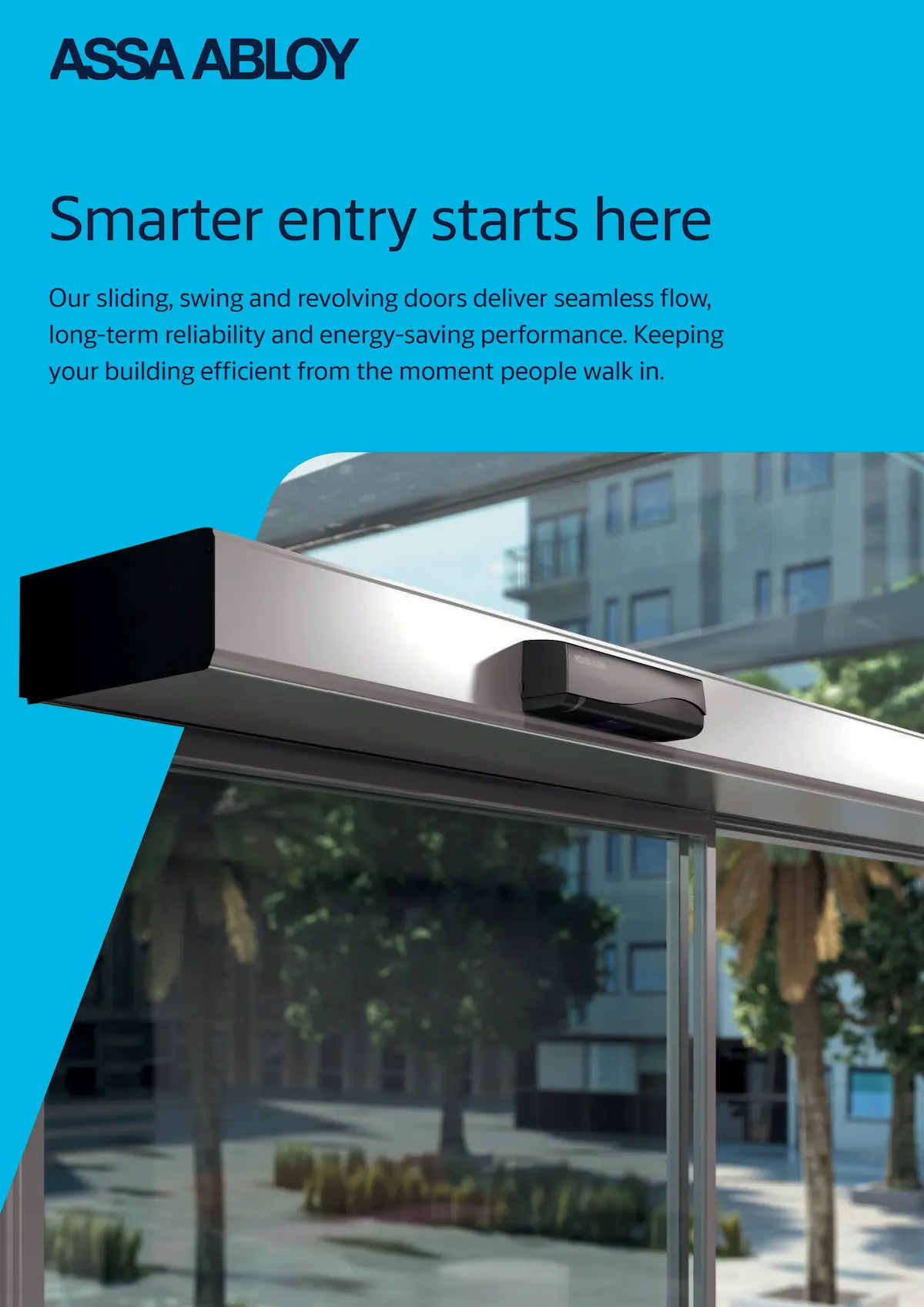 ASSA ABLOY Pedestrian Door Solutions | Revolving, Sliding & Swing Door Systems