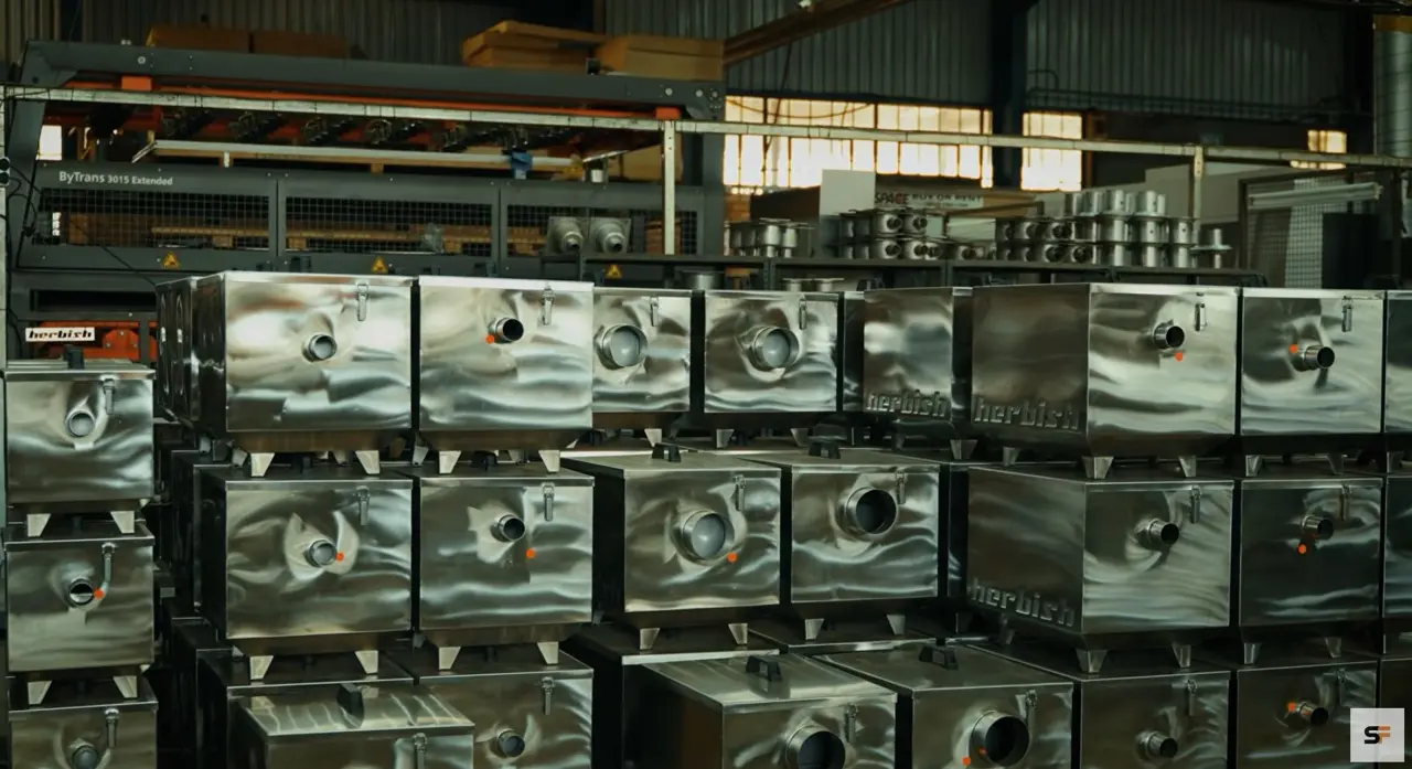 Herbish Serious About Stock: Stainless Steel Drainage Ready to Supply